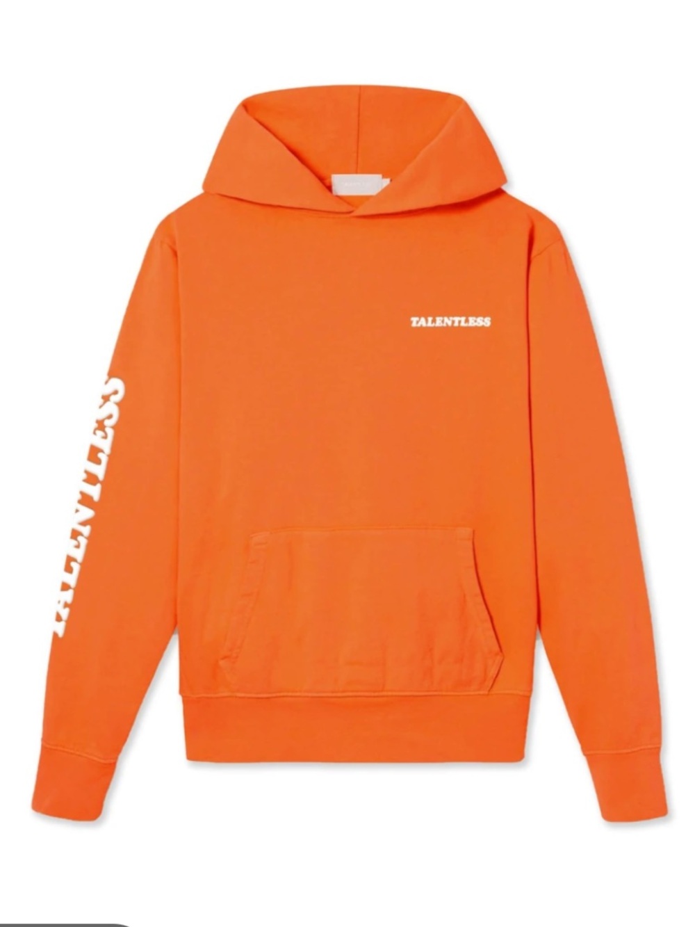Talentless Hoodie in Orange Sz L